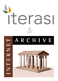 Iterasi and The Internet Archive Logos